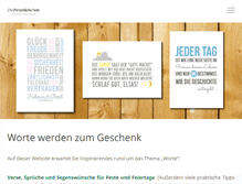 Tablet Screenshot of die-persoenliche-note.de